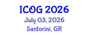 International Conference on Obstetrics and Gynaecology (ICOG) July 03, 2026 - Santorini, Greece International Conference on Obstetrics and Gynaecology (ICOG) July 03, 2026 - Santorini, Greece