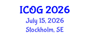 International Conference on Obstetrics and Gynaecology (ICOG) July 15, 2026 - Stockholm, Sweden International Conference on Obstetrics and Gynaecology (ICOG) July 15, 2026 - Stockholm, Sweden