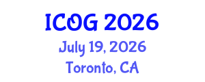 International Conference on Obstetrics and Gynaecology (ICOG) July 19, 2026 - Toronto, Canada International Conference on Obstetrics and Gynaecology (ICOG) July 19, 2026 - Toronto, Canada