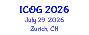 International Conference on Obstetrics and Gynaecology (ICOG) July 29, 2026 - Zurich, Switzerland International Conference on Obstetrics and Gynaecology (ICOG) July 29, 2026 - Zurich, Switzerland