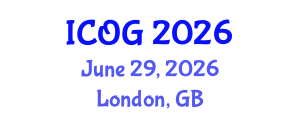 International Conference on Obstetrics and Gynaecology (ICOG) June 29, 2026 - London, United Kingdom International Conference on Obstetrics and Gynaecology (ICOG) June 29, 2026 - London, United Kingdom