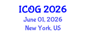 International Conference on Obstetrics and Gynaecology (ICOG) June 01, 2026 - New York, United States International Conference on Obstetrics and Gynaecology (ICOG) June 01, 2026 - New York, United States