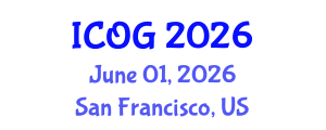 International Conference on Obstetrics and Gynaecology (ICOG) June 01, 2026 - San Francisco, United States International Conference on Obstetrics and Gynaecology (ICOG) June 01, 2026 - San Francisco, United States
