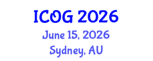 International Conference on Obstetrics and Gynaecology (ICOG) June 15, 2026 - Sydney, Australia International Conference on Obstetrics and Gynaecology (ICOG) June 15, 2026 - Sydney, Australia
