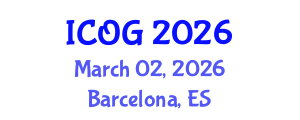International Conference on Obstetrics and Gynaecology (ICOG) March 02, 2026 - Barcelona, Spain International Conference on Obstetrics and Gynaecology (ICOG) March 02, 2026 - Barcelona, Spain