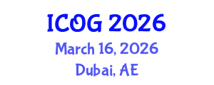 International Conference on Obstetrics and Gynaecology (ICOG) March 16, 2026 - Dubai, United Arab Emirates