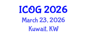 International Conference on Obstetrics and Gynaecology (ICOG) March 23, 2026 - Kuwait, Kuwait International Conference on Obstetrics and Gynaecology (ICOG) March 23, 2026 - Kuwait, Kuwait