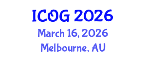 International Conference on Obstetrics and Gynaecology (ICOG) March 16, 2026 - Melbourne, Australia International Conference on Obstetrics and Gynaecology (ICOG) March 16, 2026 - Melbourne, Australia