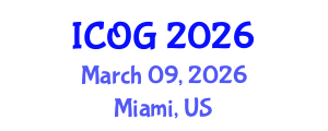 International Conference on Obstetrics and Gynaecology (ICOG) March 09, 2026 - Miami, United States International Conference on Obstetrics and Gynaecology (ICOG) March 09, 2026 - Miami, United States