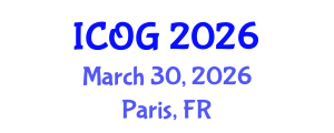 International Conference on Obstetrics and Gynaecology (ICOG) March 30, 2026 - Paris, France International Conference on Obstetrics and Gynaecology (ICOG) March 30, 2026 - Paris, France