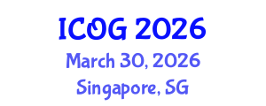 International Conference on Obstetrics and Gynaecology (ICOG) March 30, 2026 - Singapore, Singapore International Conference on Obstetrics and Gynaecology (ICOG) March 30, 2026 - Singapore, Singapore