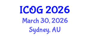 International Conference on Obstetrics and Gynaecology (ICOG) March 30, 2026 - Sydney, Australia International Conference on Obstetrics and Gynaecology (ICOG) March 30, 2026 - Sydney, Australia