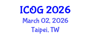 International Conference on Obstetrics and Gynaecology (ICOG) March 02, 2026 - Taipei, Taiwan International Conference on Obstetrics and Gynaecology (ICOG) March 02, 2026 - Taipei, Taiwan