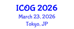 International Conference on Obstetrics and Gynaecology (ICOG) March 23, 2026 - Tokyo, Japan International Conference on Obstetrics and Gynaecology (ICOG) March 23, 2026 - Tokyo, Japan