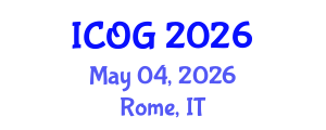 International Conference on Obstetrics and Gynaecology (ICOG) May 04, 2026 - Rome, Italy International Conference on Obstetrics and Gynaecology (ICOG) May 04, 2026 - Rome, Italy