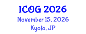 International Conference on Obstetrics and Gynaecology (ICOG) November 15, 2026 - Kyoto, Japan International Conference on Obstetrics and Gynaecology (ICOG) November 15, 2026 - Kyoto, Japan