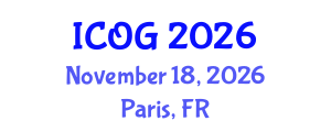 International Conference on Obstetrics and Gynaecology (ICOG) November 18, 2026 - Paris, France International Conference on Obstetrics and Gynaecology (ICOG) November 18, 2026 - Paris, France