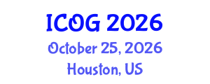 International Conference on Obstetrics and Gynaecology (ICOG) October 25, 2026 - Houston, United States International Conference on Obstetrics and Gynaecology (ICOG) October 25, 2026 - Houston, United States