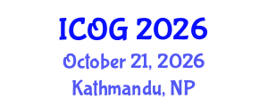 International Conference on Obstetrics and Gynaecology (ICOG) October 21, 2026 - Kathmandu, Nepal International Conference on Obstetrics and Gynaecology (ICOG) October 21, 2026 - Kathmandu, Nepal
