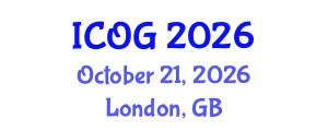 International Conference on Obstetrics and Gynaecology (ICOG) October 21, 2026 - London, United Kingdom International Conference on Obstetrics and Gynaecology (ICOG) October 21, 2026 - London, United Kingdom
