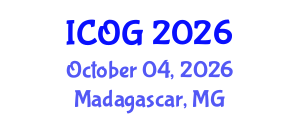 International Conference on Obstetrics and Gynaecology (ICOG) October 04, 2026 - Madagascar, Madagascar International Conference on Obstetrics and Gynaecology (ICOG) October 04, 2026 - Madagascar, Madagascar