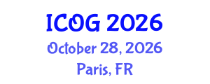 International Conference on Obstetrics and Gynaecology (ICOG) October 28, 2026 - Paris, France International Conference on Obstetrics and Gynaecology (ICOG) October 28, 2026 - Paris, France