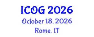 International Conference on Obstetrics and Gynaecology (ICOG) October 18, 2026 - Rome, Italy International Conference on Obstetrics and Gynaecology (ICOG) October 18, 2026 - Rome, Italy