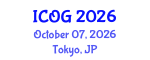 International Conference on Obstetrics and Gynaecology (ICOG) October 07, 2026 - Tokyo, Japan International Conference on Obstetrics and Gynaecology (ICOG) October 07, 2026 - Tokyo, Japan