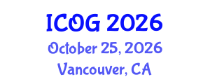 International Conference on Obstetrics and Gynaecology (ICOG) October 25, 2026 - Vancouver, Canada International Conference on Obstetrics and Gynaecology (ICOG) October 25, 2026 - Vancouver, Canada