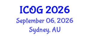 International Conference on Obstetrics and Gynaecology (ICOG) September 06, 2026 - Sydney, Australia International Conference on Obstetrics and Gynaecology (ICOG) September 06, 2026 - Sydney, Australia