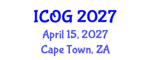 International Conference on Obstetrics and Gynaecology (ICOG) April 15, 2027 - Cape Town, South Africa International Conference on Obstetrics and Gynaecology (ICOG) April 15, 2027 - Cape Town, South Africa