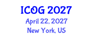 International Conference on Obstetrics and Gynaecology (ICOG) April 22, 2027 - New York, United States International Conference on Obstetrics and Gynaecology (ICOG) April 22, 2027 - New York, United States
