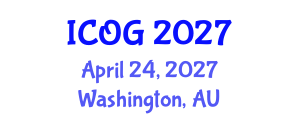 International Conference on Obstetrics and Gynaecology (ICOG) April 24, 2027 - Washington, Australia International Conference on Obstetrics and Gynaecology (ICOG) April 24, 2027 - Washington, Australia