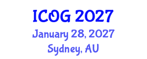 International Conference on Obstetrics and Gynaecology (ICOG) January 28, 2027 - Sydney, Australia International Conference on Obstetrics and Gynaecology (ICOG) January 28, 2027 - Sydney, Australia