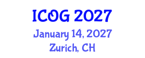 International Conference on Obstetrics and Gynaecology (ICOG) January 14, 2027 - Zurich, Switzerland International Conference on Obstetrics and Gynaecology (ICOG) January 14, 2027 - Zurich, Switzerland
