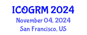 International Conference on Obstetrics, Gynecology and Reproductive Medicine (ICOGRM) November 04, 2024 - San Francisco, United States