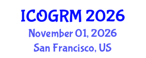 International Conference on Obstetrics, Gynecology and Reproductive Medicine (ICOGRM) November 01, 2026 - San Francisco, United States