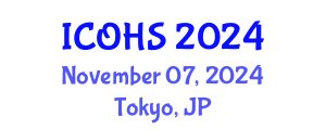 International Conference on Occupational Health and Safety (ICOHS) November 07, 2024 - Tokyo, Japan