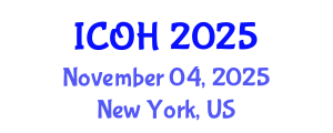 International Conference on Occupational Health (ICOH) November 04, 2025 - New York, United States
