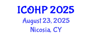 International Conference on Occupational Health Psychology (ICOHP) August 23, 2025 - Nicosia, Cyprus