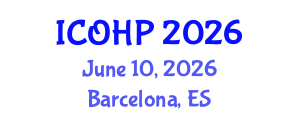 International Conference on Occupational Health Psychology (ICOHP) June 10, 2026 - Barcelona, Spain