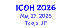 International Conference on Occupational Healthcare (ICOH) May 27, 2026 - Tokyo, Japan