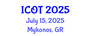 International Conference on Occupational Therapy (ICOT) July 15, 2025 - Mykonos, Greece