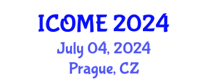 International Conference on Ocean and Marine Engineering (ICOME) July 04, 2024 - Prague, Czechia
