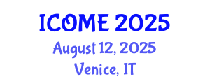 International Conference on Ocean and Marine Engineering (ICOME) August 12, 2025 - Venice, Italy