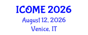 International Conference on Ocean and Marine Engineering (ICOME) August 12, 2026 - Venice, Italy