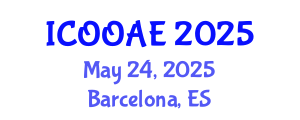 International Conference on Ocean, Offshore and Arctic Engineering (ICOOAE) May 24, 2025 - Barcelona, Spain
