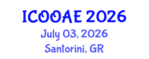 International Conference on Ocean, Offshore and Arctic Engineering (ICOOAE) July 03, 2026 - Santorini, Greece International Conference on Ocean, Offshore and Arctic Engineering (ICOOAE) July 03, 2026 - Santorini, Greece