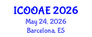 International Conference on Ocean, Offshore and Arctic Engineering (ICOOAE) May 24, 2026 - Barcelona, Spain