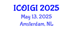 International Conference on Offshore Oil and Gas Industry (ICOIGI) May 13, 2025 - Amsterdam, Netherlands